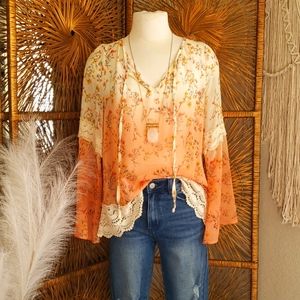 Taylor amd sage boho top